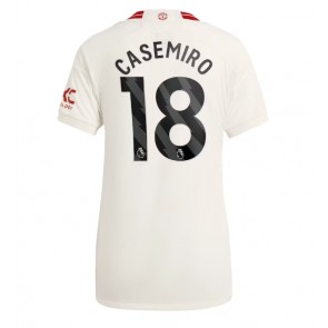 Manchester United Casemiro #18 Tredje Tröja Kvinnor 2023-24 Kortärmad